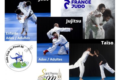 20/09/2023 - Deux séances de découverte du JUDO à Saint-Pierre-de-Maillé